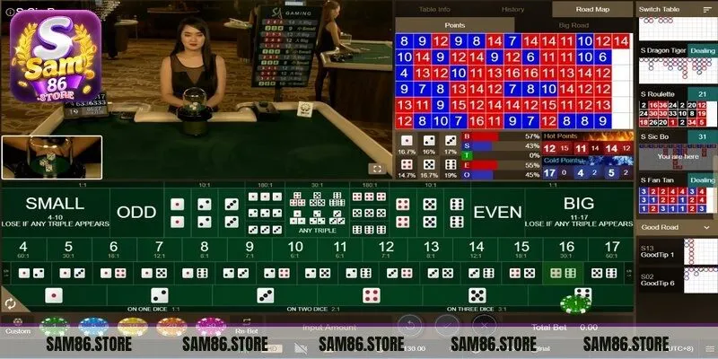 SA Gaming Sam86 đầu tư và cung cấp nhiều tựa game
